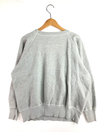 【現状渡し品】【メンズ】 WILLIAMS BROS ウイリアム バロウズ 60's CROSSLAKE MINNESOTAFLOCKING PRINTED RAGLAN SWEATSHIRT 146-251231-rt-12-tag サイズ：表記無し 下記参照 カラー：グレー 万代Net店