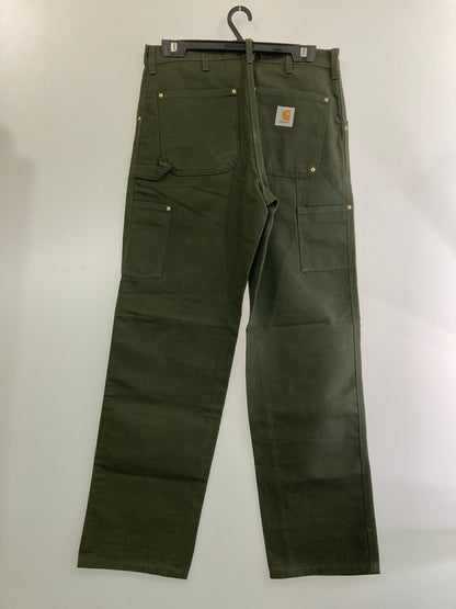 【中古品】【メンズ】 Carhartt カーハート WU1304 星タグ 80S DUCK CARPENTER WORK PANTS MOSSGREEN ボトムス 157-240922-AS-21-min サイズ：サイズ34×34 カラー：カーキ 万代Net店