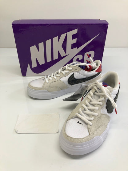 【中古品】【メンズ/レディース】 NIKE SB ナイキエスビー × SKY BROWN スカイ ブラウン HF4085-100 ZOOM POGO PLUS ズーム ポゴ プラス 靴 シューズ ローカットスニーカー 160-260924-AS-39-hon サイズ：25.5cm US8.5 カラー：SAIL/BLACK-WHITE-GYM RED 万代Net店