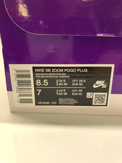 【中古品】【メンズ/レディース】 NIKE SB ナイキエスビー × SKY BROWN スカイ ブラウン HF4085-100 ZOOM POGO PLUS ズーム ポゴ プラス 靴 シューズ ローカットスニーカー 160-260924-AS-39-hon サイズ：25.5cm US8.5 カラー：SAIL/BLACK-WHITE-GYM RED 万代Net店