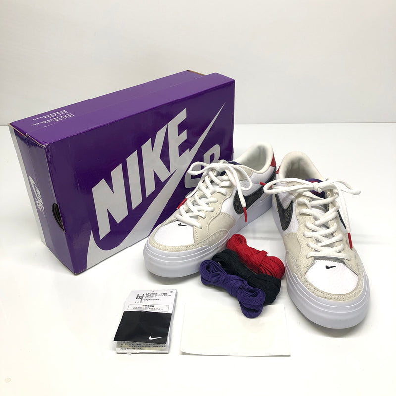 【中古品】【メンズ/レディース】 NIKE ナイキ ×SKY BROWN スカイ・ブラウン HF4085-100 SB ZOOM POGO PLUS 靴 シューズ スニーカー 160-260904-AS-16-hon サイズ：25cm カラー：SAIL/BLACK-WHITE-GYM RED 万代Net店