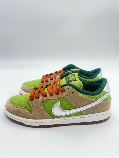 【中古美品】【メンズ】 NIKE SB ナイキエスビー  FQ7585-200 DUNK LOW PRO スニーカー 160-241012-NK-1-yok カラー：SESAMI/METALLIC SILVER-PEAR 万代Net店