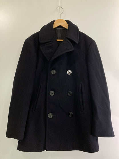 【中古品】【メンズ】  U.S.NAVY ユーエスネイビー 50'S P COAT ピーコート アウター 146-240922-AS-14-min サイズ：サイズ36 カラー：ネイビー 万代Net店