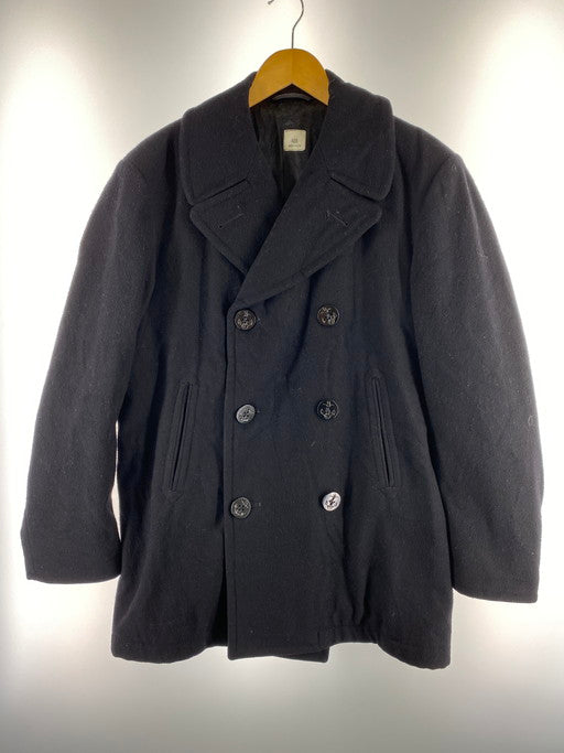 【中古品】【メンズ】  U.S.NAVY DLA100-88-C-0544 P-COAT Pコート ジャケット アウター 146-241219-AB-12-min サイズ：40R カラー：ブラック 万代Net店