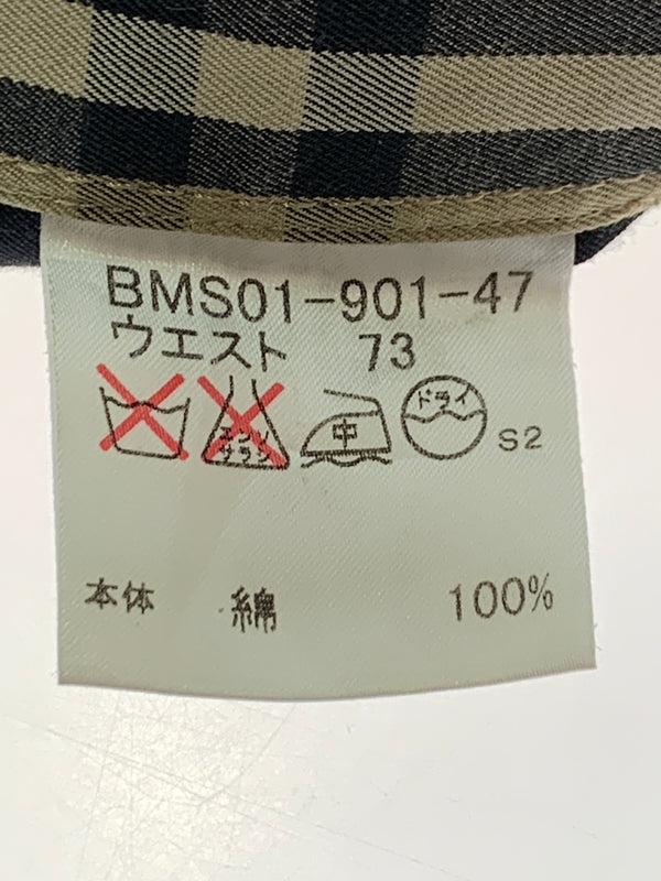【中古品】【メンズ】 BURBERRY バーバリー BLACK LABEL NOVA CHECK PANTS ブラックレーベル ノヴァチェック パンツ メンズ ボトムス 152-260709-hu-17-min サイズ：73 カラー：ベージュ/ブラック/レッド（チェック） 万代Net店