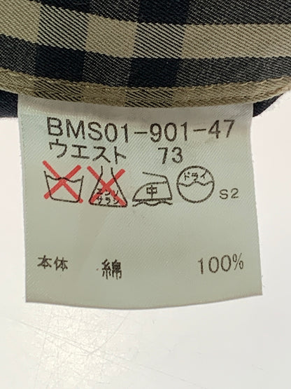 【中古品】【メンズ】 BURBERRY バーバリー BLACK LABEL NOVA CHECK PANTS ブラックレーベル ノヴァチェック パンツ メンズ ボトムス 152-260709-hu-17-min サイズ：73 カラー：ベージュ/ブラック/レッド（チェック） 万代Net店