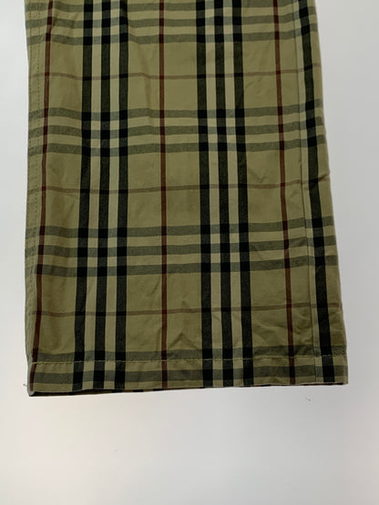 【中古品】【メンズ】 BURBERRY バーバリー BLACK LABEL NOVA CHECK PANTS ブラックレーベル ノヴァチェック パンツ メンズ ボトムス 152-260709-hu-17-min サイズ：73 カラー：ベージュ/ブラック/レッド（チェック） 万代Net店