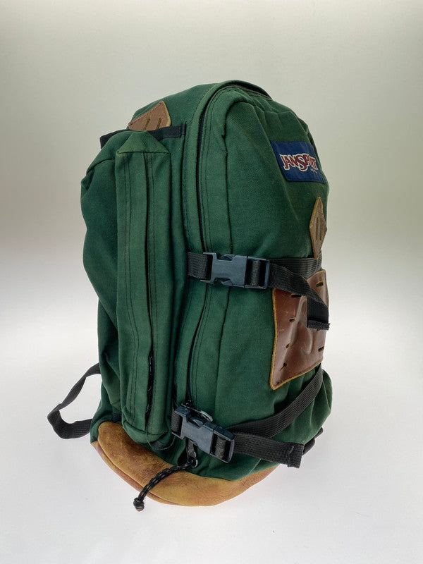 【現状渡し品】【メンズ/レディース】  JANSPORT ジャンスポーツ USA製 80-90S WEEKEND PACK バックパック リュック バッグ カバン 鞄 188-240916-ab-2-min カラー：グリーン 万代Net店