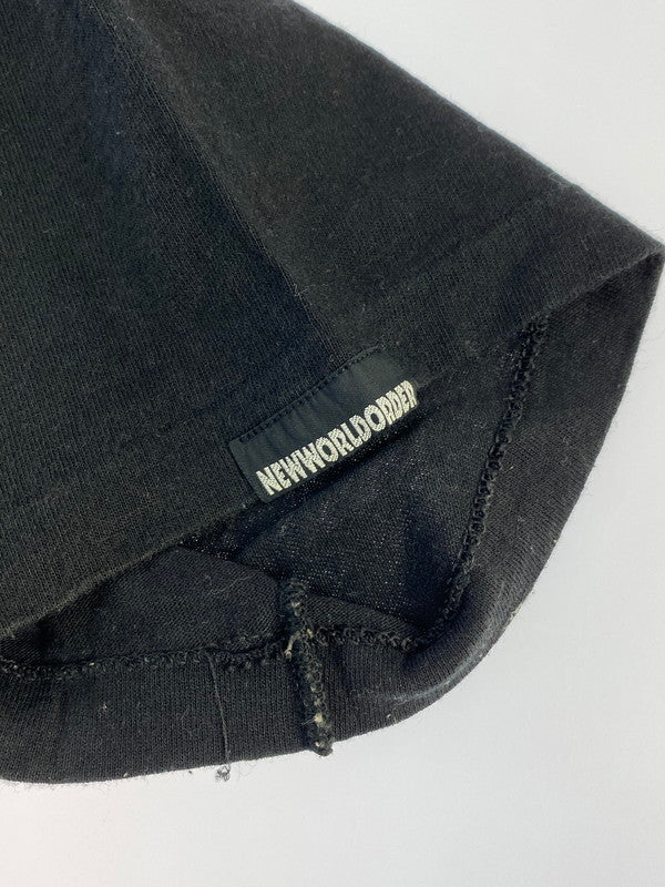 【中古品】【メンズ】 N.W.O NEWWORLDORDER ニューワールドオーダー 90S ANVILボディ RUIN NWO PRINTED T-SHIRT 90年代 プリント Tシャツ トップス 146-240919-jt-14-min サイズ：M カラー：ブラック 万代Net店