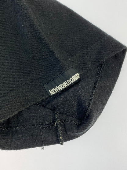 【中古品】【メンズ】 N.W.O NEWWORLDORDER ニューワールドオーダー 90S ANVILボディ RUIN NWO PRINTED T-SHIRT 90年代 プリント Tシャツ トップス 146-240919-jt-14-min サイズ：M カラー：ブラック 万代Net店