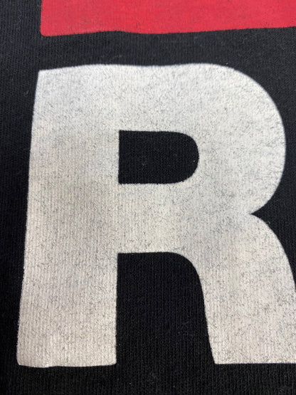 【中古品】【メンズ】 N.W.O NEWWORLDORDER ニューワールドオーダー 90S ANVILボディ RUIN NWO PRINTED T-SHIRT 90年代 プリント Tシャツ トップス 146-240919-jt-14-min サイズ：M カラー：ブラック 万代Net店