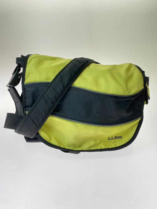 【中古品】【メンズ/レディース】 L.L.Bean エルエルビーン  MESSENGER LAPTOP SHOULDER BAG 188-240916-ab-4-min カラー：ブラック/ライトイエロー系 万代Net店