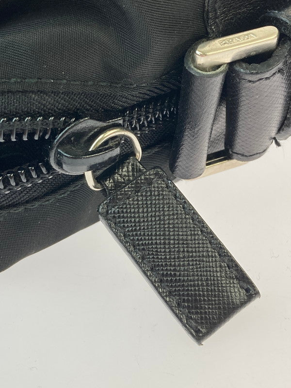 【中古品】【メンズ/レディース】 PRADA プラダ BOSTON BAG ボストンバッグ 鞄 旅行 ナイロン 180-250119-em-05-min カラー：ブラック 万代Net店