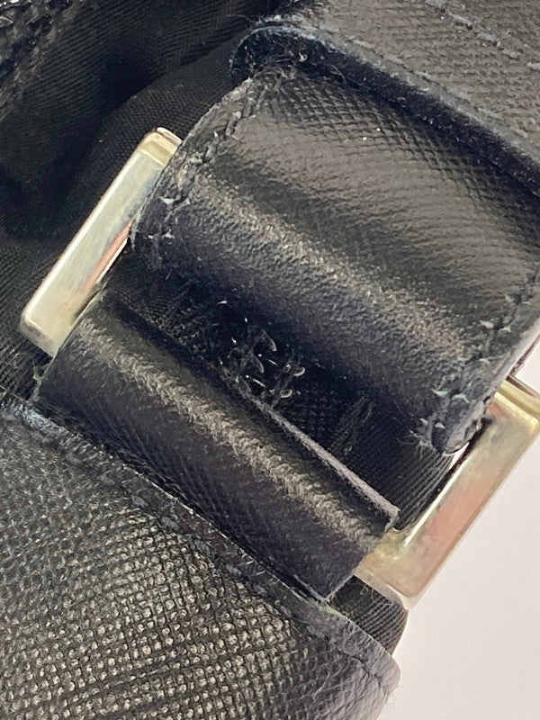 【中古品】【メンズ/レディース】 PRADA プラダ BOSTON BAG ボストンバッグ 鞄 旅行 ナイロン 180-250119-em-05-min カラー：ブラック 万代Net店