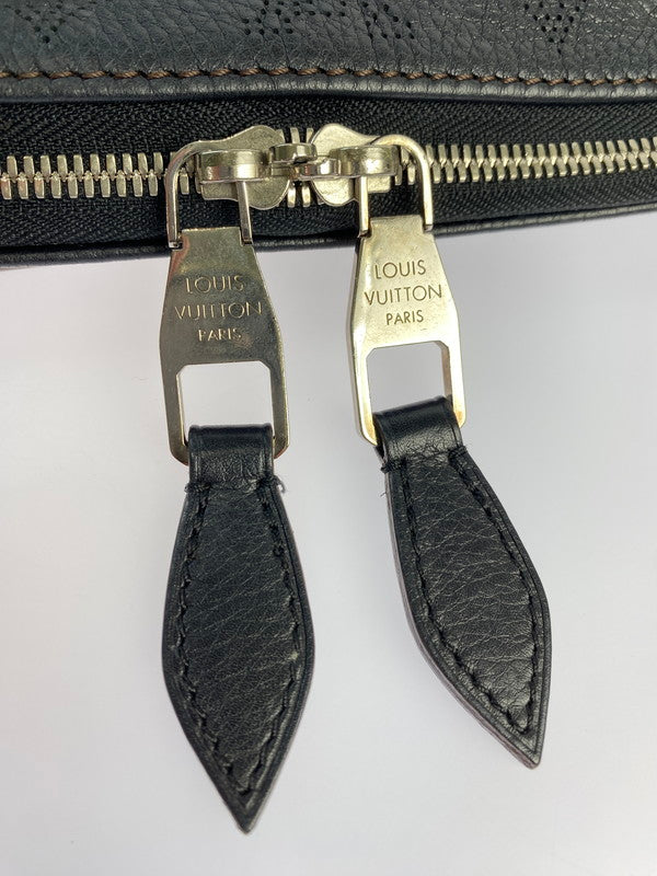 【中古品】【メンズ/レディース】 LOUIS VUITTON ルイ・ヴィトン M94314 AR0143 マヒナ セレネPM 鞄 バック 179-240921-ks-06-min カラー：ブラック 万代Net店