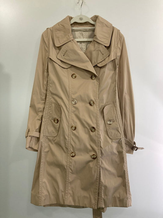 【中古品】【レディース】 MONCLER モンクレール B10934902000 57738 GOBIE TRENCH COAT トレンチコート アウター 168-240928-ks-11-min サイズ：4 カラー：ベージュ 万代Net店