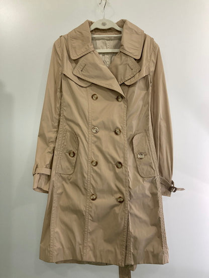 【中古品】【メンズ】 MONCLER モンクレール B10934902000 57738 GOBIE TRENCH COAT トレンチコート アウター 168-240928-ks-11-min サイズ：4 カラー：ベージュ 万代Net店