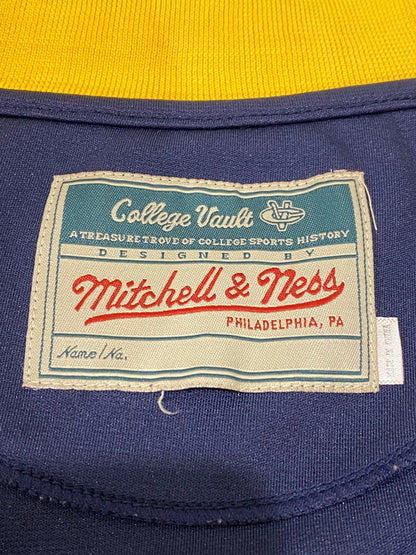 【中古品】【メンズ】  MITCHELL&NESS ミッチェルアンドネス MICHIGAN TRACK JACKET トラックジャケット アウター 142-250105-AS-29-min カラー：ネイビー/イエロー 万代Net店