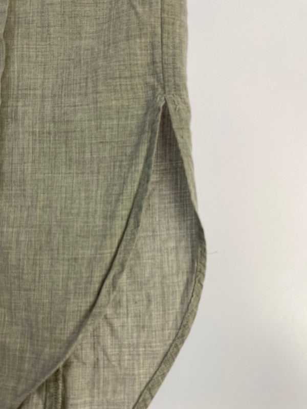 【中古品】【メンズ】 DOCKING SHIRT ドッキングシャツ トップス 長袖シャツ 140-240919-jt-01-min サイズ：1 カラー：グレー 万代Net店