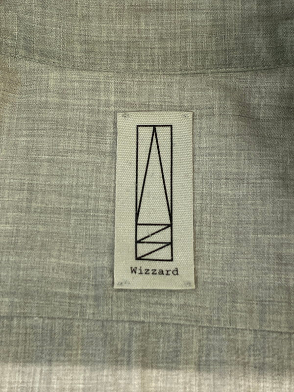 【中古品】【メンズ】 DOCKING SHIRT ドッキングシャツ トップス 長袖シャツ 140-240919-jt-01-min サイズ：1 カラー：グレー 万代Net店