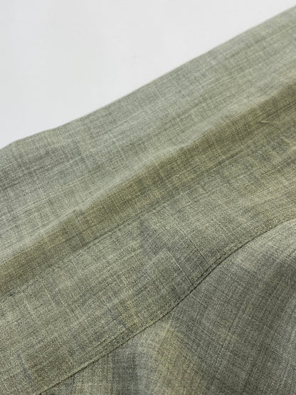 【中古品】【メンズ】 DOCKING SHIRT ドッキングシャツ トップス 長袖シャツ 140-240919-jt-01-min サイズ：1 カラー：グレー 万代Net店