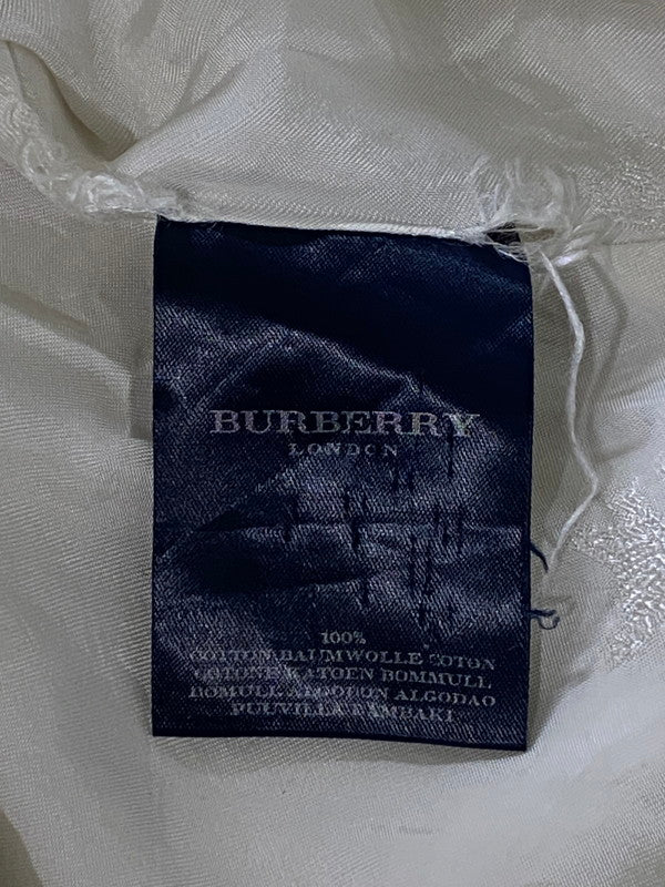 【現状渡し品】【メンズ】 BURBERRY バーバリー TRENCH COAT トレンチコート アウター 141-240926-yn-26-min カラー：ホワイト 万代Net店