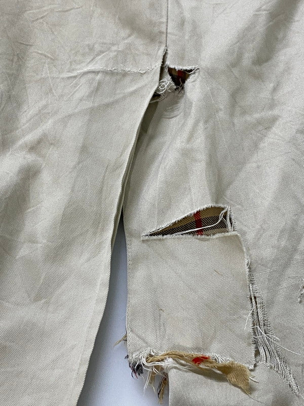 【現状渡し品】【メンズ】 Burberrys バーバリーズ TRENCH COAT トレンチコート アウター 141-240926-yn-27-min カラー：ベージュ系 万代Net店