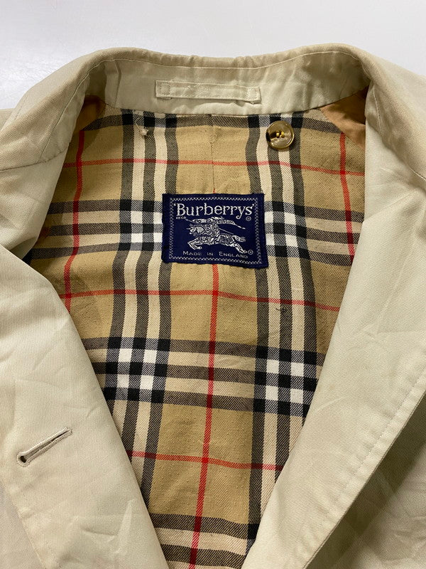 【現状渡し品】【メンズ】 Burberrys バーバリーズ TRENCH COAT トレンチコート アウター 141-240926-yn-27-min カラー：ベージュ系 万代Net店