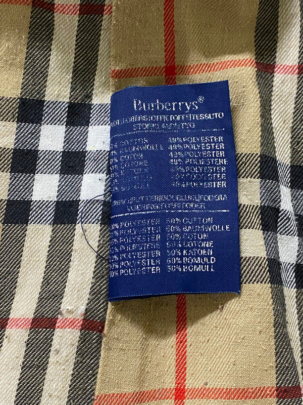【現状渡し品】【メンズ】 Burberrys バーバリーズ TRENCH COAT トレンチコート アウター 141-240926-yn-27-min カラー：ベージュ系 万代Net店