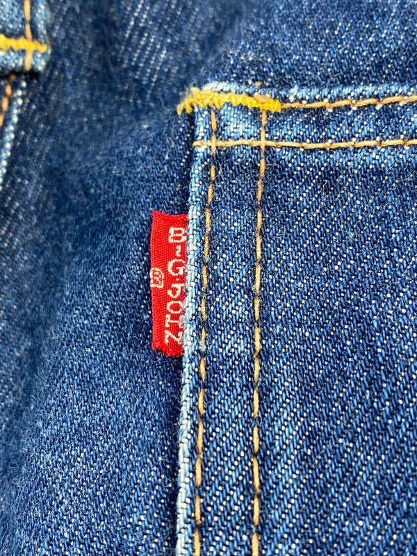 【中古品】【メンズ】 BIG JOHN ビッグジョン 70-80S BOOTCUT JEANS ブーツカットジーンズ ボトムス パンツ 157-240921-ks-16-min サイズ：32 カラー：インディゴ 万代Net店