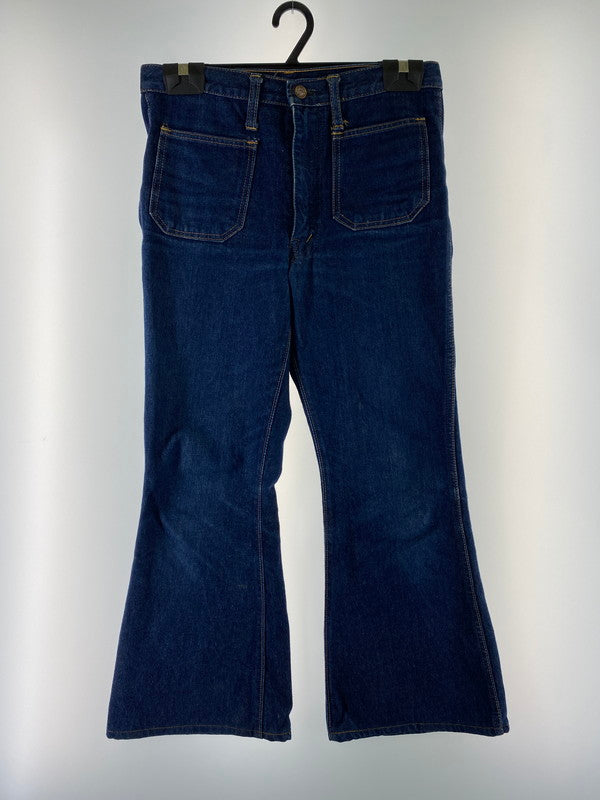 【中古品】【メンズ】 BIG JOHN ビッグジョン 70-80S BOOTCUT JEANS ブーツカットジーンズ ボトムス パンツ 157-240921-ks-16-min サイズ：32 カラー：インディゴ 万代Net店