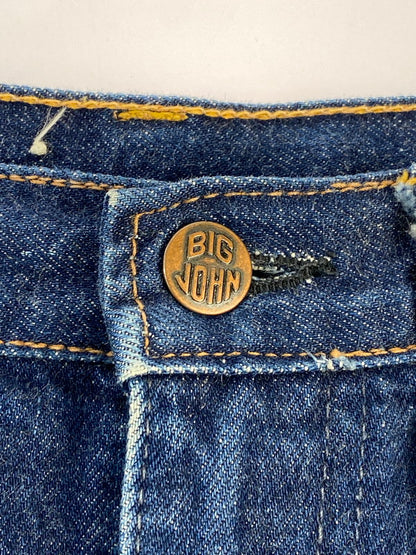 【中古品】【メンズ】 BIG JOHN ビッグジョン 70-80S BOOTCUT JEANS ブーツカットジーンズ ボトムス パンツ 157-240921-ks-16-min サイズ：32 カラー：インディゴ 万代Net店