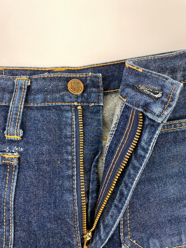 【中古品】【メンズ】 BIG JOHN ビッグジョン 70-80S BOOTCUT JEANS ブーツカットジーンズ ボトムス パンツ 157-240921-ks-16-min サイズ：32 カラー：インディゴ 万代Net店