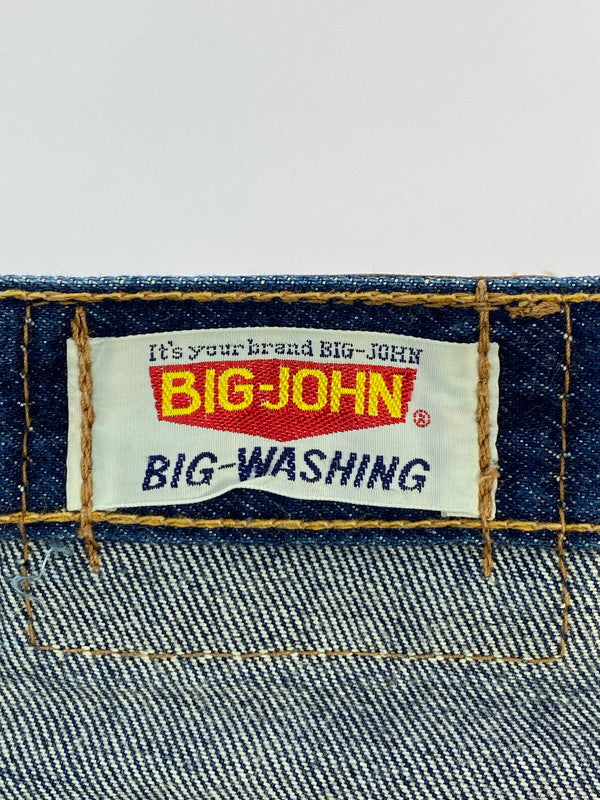 【中古品】【メンズ】 BIG JOHN ビッグジョン 70-80S BOOTCUT JEANS ブーツカットジーンズ ボトムス パンツ 157-240921-ks-16-min サイズ：32 カラー：インディゴ 万代Net店