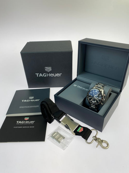 【中古品】【メンズ】 TAG HEUER タグホイヤー CARRERA CALIBRE 16 CBM2110 カレラ 腕時計 195-240920-yn-07-min カラー：ベルト 万代Net店