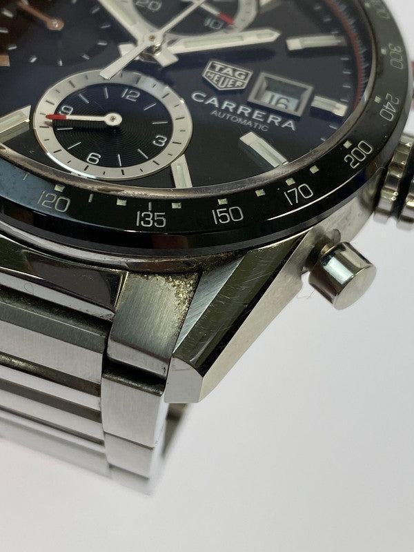 【中古品】【メンズ】 TAG HEUER タグホイヤー CARRERA CALIBRE 16 CBM2110 カレラ 腕時計  195-240920-yn-07-min カラー：ベルト 万代Net店