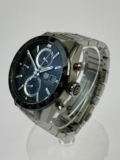 【中古品】【メンズ】 TAG HEUER タグホイヤー CARRERA CALIBRE 16 CBM2110 カレラ 腕時計  195-240920-yn-07-min カラー：ベルト 万代Net店