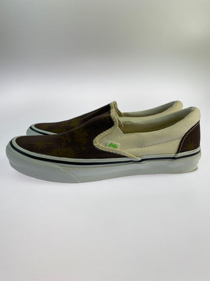 【中古品】【メンズ】  UNDER CONER アンダーカバー × VANS バンズ V98-Z528 01SS ARCHVE MONOGRAM SLIP-ON 靴 シューズ スニーカー SNEAKERS 162-240921-ks-04-min サイズ：27cm カラー：ブラウン系 万代Net店