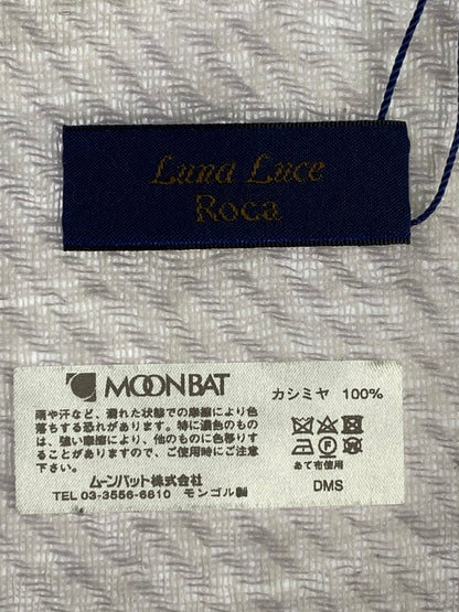 【未使用品】【レディース】  LUNA LUCE ROCA ルナルーチェロカ 24-710-4610980-100 モンゴル製 カシミヤ マフラー 187-240921-ks-08-min カラー：ピンク/ブルー/ホワイト 万代Net店