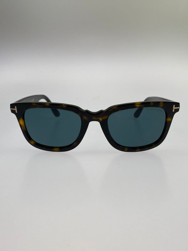 【中古品】TOM FORD トムフォード TF817 DARIOWELLINGTON SUNGLASSES サングラス 203-241005-ab-1-min サイズ：53□21 145 カラー：フレーム：デミ、レンズ：ブルー 万代Net店