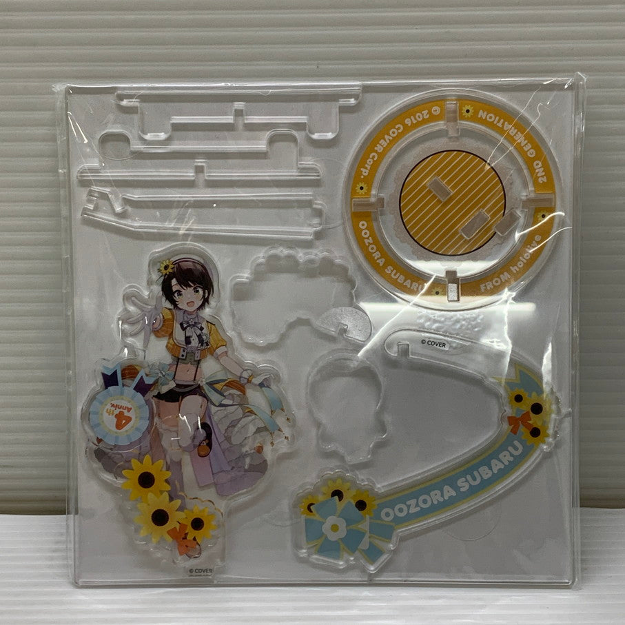 【中古美品】 大空スバル 活動4周年記念 ポップアップアクリルスタンド ホロライブ アクスタ VTuber 053-260203-em-13-min 万代Net店