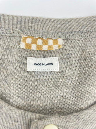 【中古品】【メンズ/レディース】 VISVIM ビズビム 0119205009008 19AW SUBLIG RIBS HENLEY L/S　長袖シャツ 142-241105-NK-4-yok サイズ：3 カラー：グレー系 万代Net店