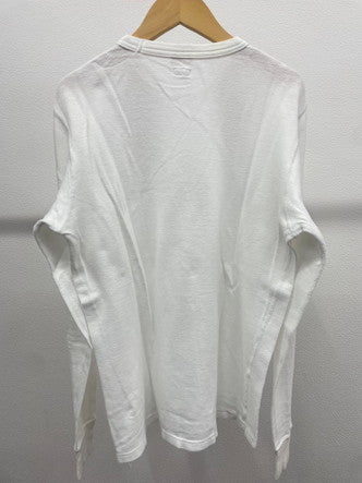 【中古品】【メンズ/レディース】 VISVIM ビズビム 0119205009007 SUBLIG RIBS HENLEY  L/S 長袖Ｔシャツ 142-241105-NK-1-yok サイズ：3 カラー：ホワイト系 万代Net店