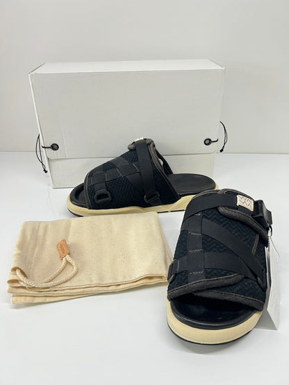 【中古美品】【メンズ】 visvim ビズビム CHRISTO F.I.L. EXCLUSIVE 0119301001002 クリスト フィル エクスクルージブ サンダル 靴 164-260725-kk-13-hon サイズ：M (26-27cm) カラー：BLACK 万代Net店