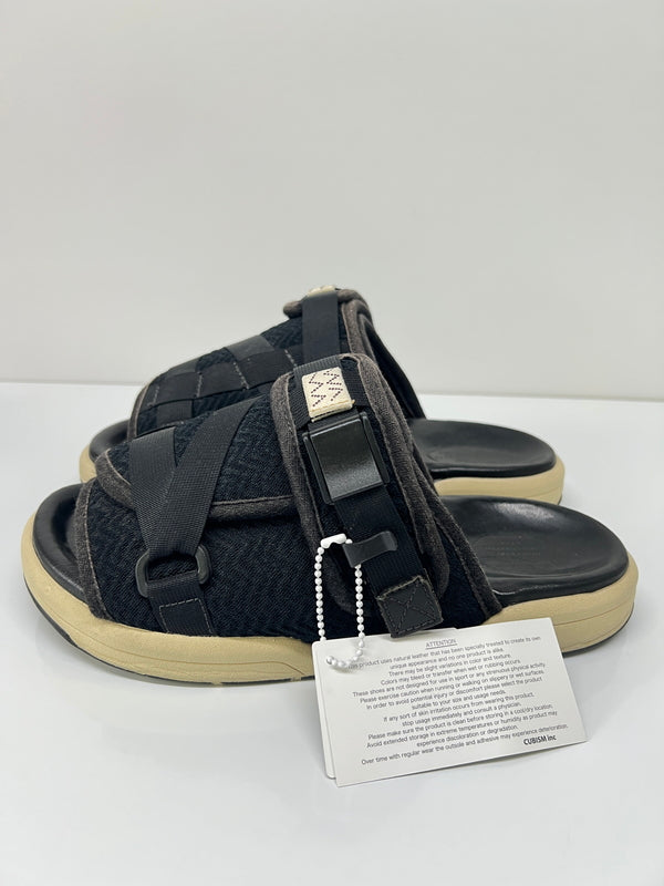 【中古美品】【メンズ】 visvim ビズビム CHRISTO F.I.L. EXCLUSIVE 0119301001002 クリスト フィル エクスクルージブ サンダル 靴 164-260725-kk-13-hon サイズ：M (26-27cm) カラー：BLACK 万代Net店