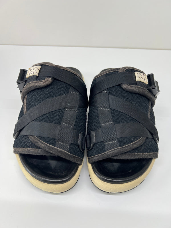 【中古美品】【メンズ】 visvim ビズビム CHRISTO F.I.L. EXCLUSIVE 0119301001002 クリスト フィル エクスクルージブ サンダル 靴 164-260725-kk-13-hon サイズ：M (26-27cm) カラー：BLACK 万代Net店