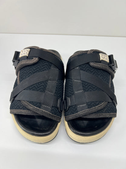 【中古美品】【メンズ】 visvim ビズビム CHRISTO F.I.L. EXCLUSIVE 0119301001002 クリスト フィル エクスクルージブ サンダル 靴 164-260725-kk-13-hon サイズ：M (26-27cm) カラー：BLACK 万代Net店