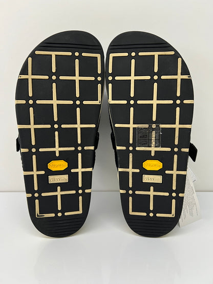 【中古美品】【メンズ】 visvim ビズビム CHRISTO F.I.L. EXCLUSIVE 0119301001002 クリスト フィル エクスクルージブ サンダル 靴 164-260725-kk-13-hon サイズ：M (26-27cm) カラー：BLACK 万代Net店