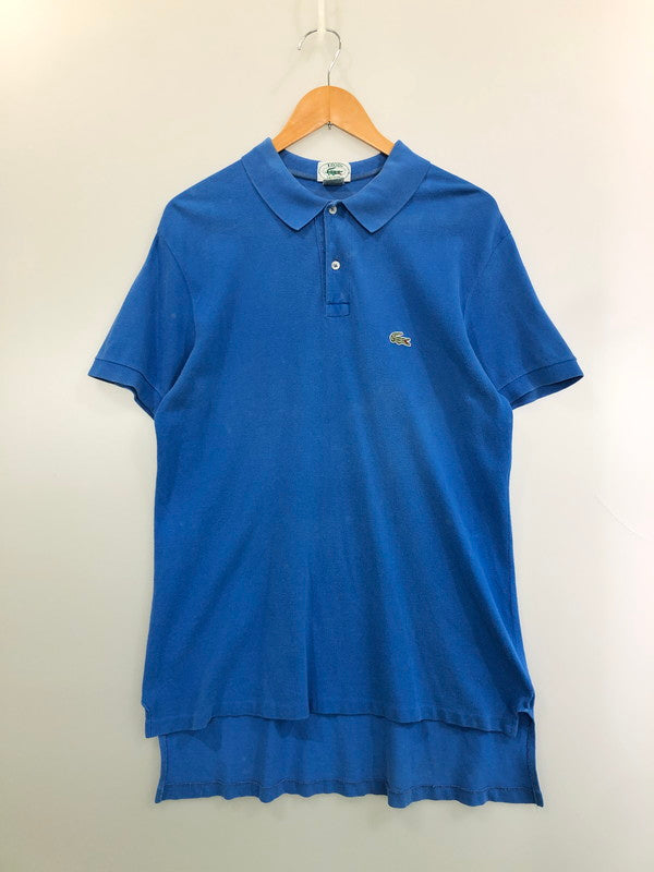 【中古品】【メンズ】 IZOD LACOSTE アイゾッド ラコステ USA製 80S S S POLO SHIRT ポロシャツ 146-260423-zi-26-min サイズ：L カラー：ブルー 万代Net店