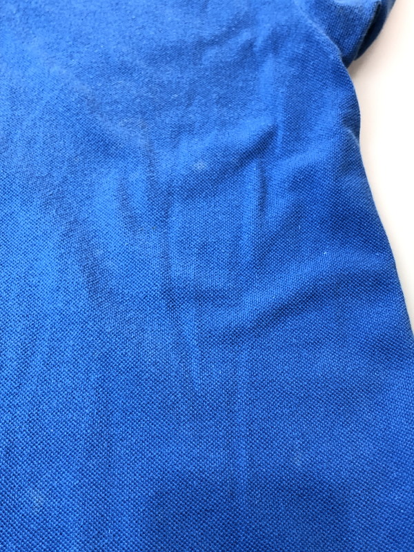【中古品】【メンズ】 IZOD LACOSTE アイゾッド ラコステ USA製 80S S S POLO SHIRT ポロシャツ 146-260423-zi-26-min サイズ：L カラー：ブルー 万代Net店